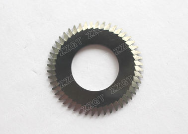 Hojas de sierra circulares K50*25*2.5 del carburo de tungsteno para la máquina del pie del corte de la capacitancia