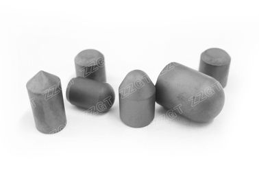 Productos modificados para requisitos particulares YG8 del carburo de tungsteno del tamaño del diente de la bola para las herramientas mineras
