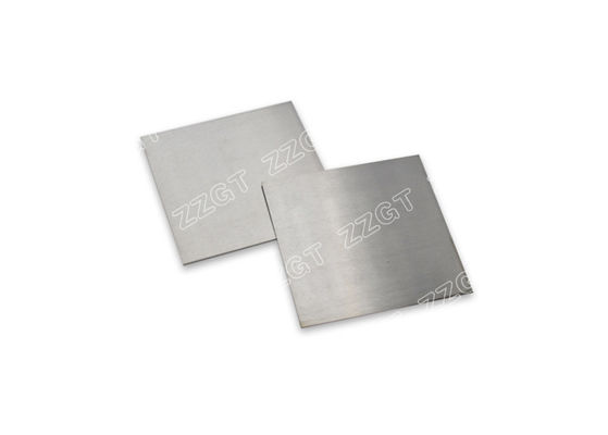 Placa material del carburo de tungsteno del acero de tungsteno 105*105*2 para la industria de electrónica